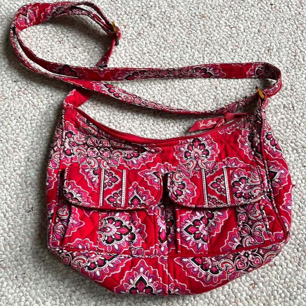 Vera Bradley red crossbody bag